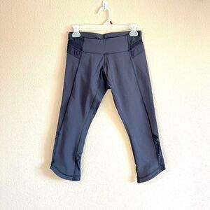 Lululemon Black Cropped Leggings